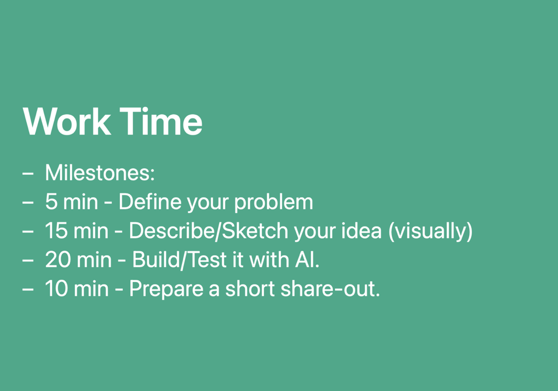 Slide 103 from the abbreviated AI for Innovation slide deck.